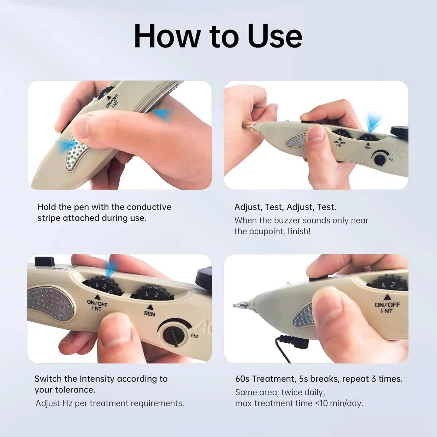 ly
Electronic Acupuncture Pen with Acupoint Detection and Massage Function