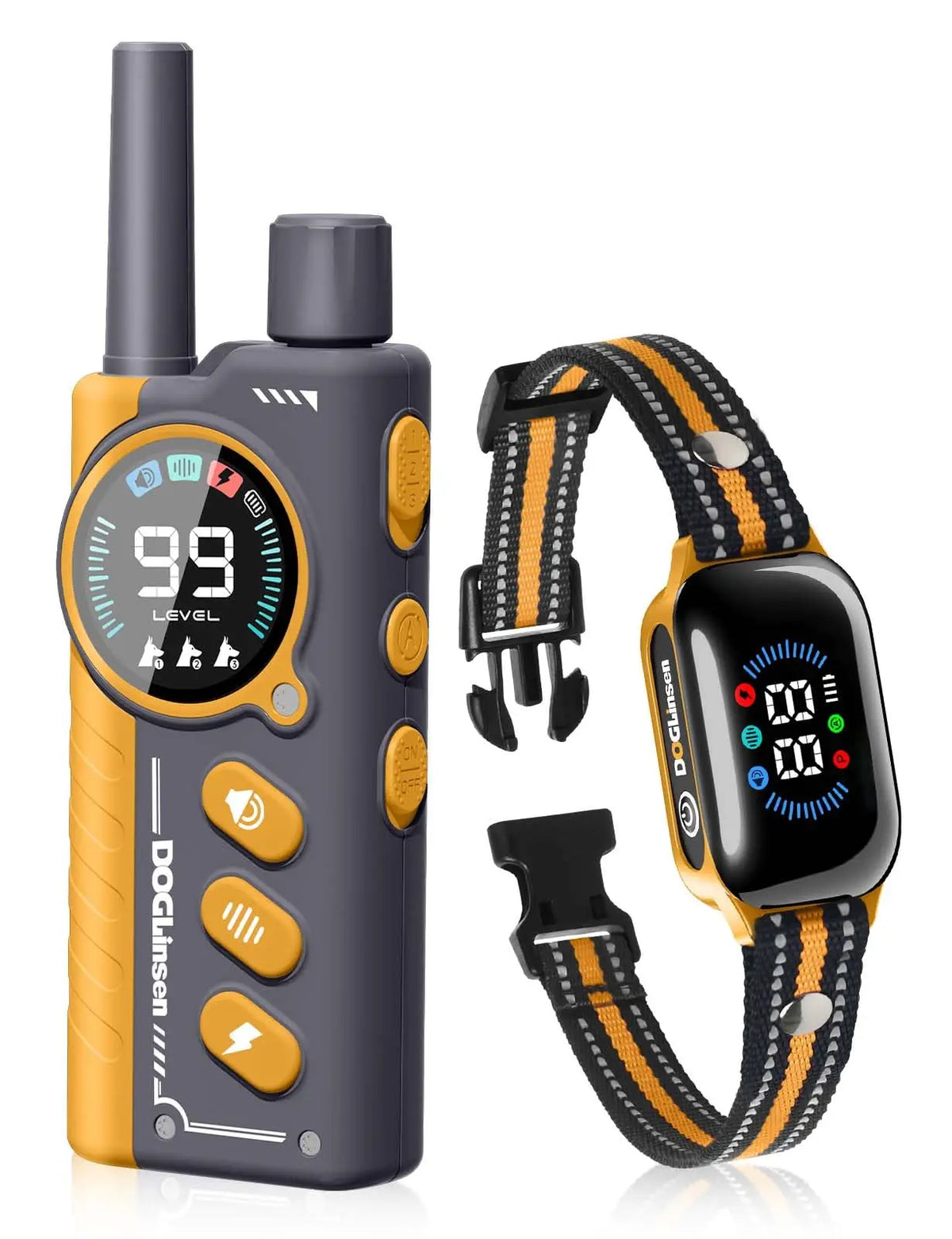Waterproof Dog Training Collar, 2-in-1 Automatic Anti-Bark & Remote Training Collar for All-Size Dogs - Bond Well Supplies