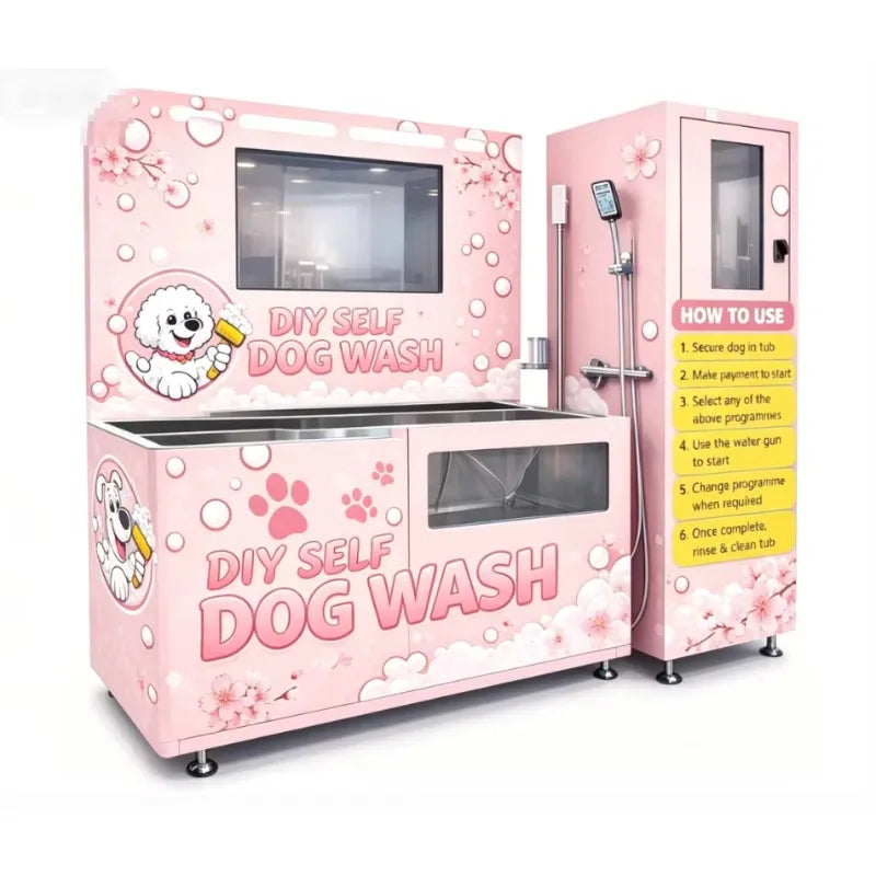Customized Portable Pet Washing Machine for Dogs & Cats, Outdoor Self-Service Bathing Equipment - Bond Well Supplies