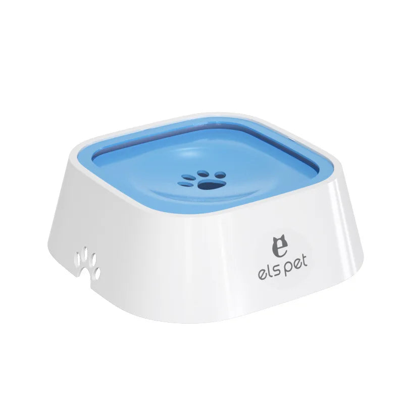 Floating Dog Water Dispenser, 1.5L ABS Plastic No-Spill Water Bowl with Non-Slip Base SEO-Optimized - Bond Well Supplies