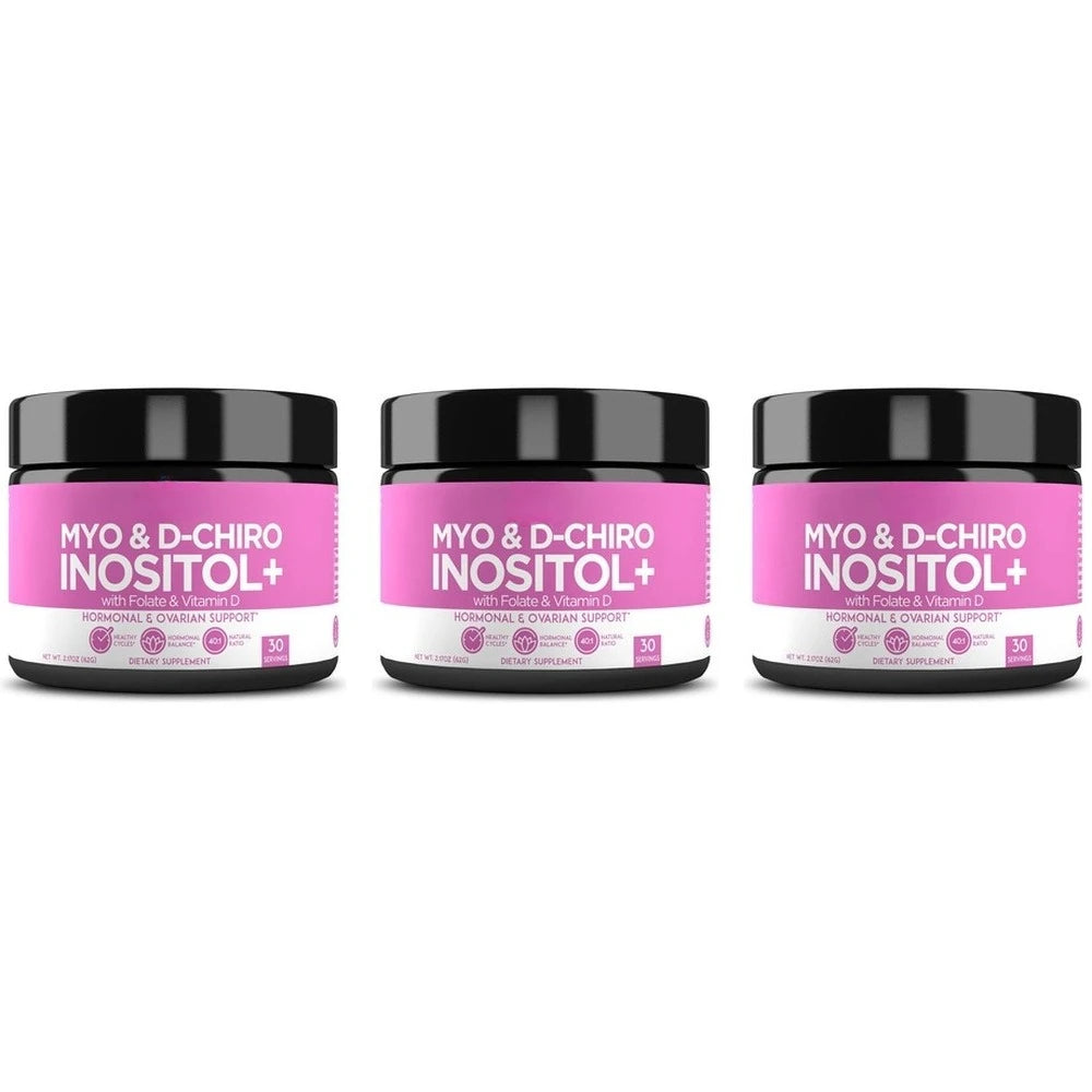 Women's Inositol Capsules, Myo & D-Chiro Inositol 40:1 Ratio with Folate & Vitamin D3, 30 Coun - Bond Well Supplies