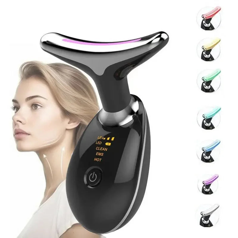 Face & Neck Beauty Massager, Portable Vibration Skin Care Device for Daily Facial Care - Bond Well Supplies