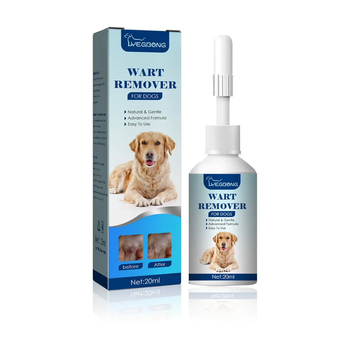 Pet Skin Care Liquid, Wart, Skin Tag & Blemish Care for Dogs & Cats - Bond Well Supplies