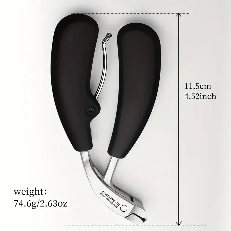 Professional Toenail Clipper, Wide Jaw Cutter for Thick and Hard Nails