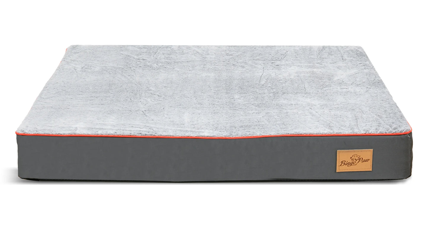Large Orthopedic Dog Bed with Memory Foam, Waterproof, Removable Washable Cover and Non-Slip Bottom
