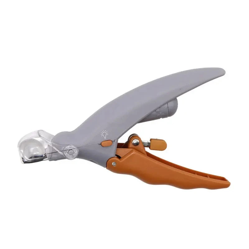 Professional Pet Nail Scissors with LED Light for Safe Dog and Cat Grooming