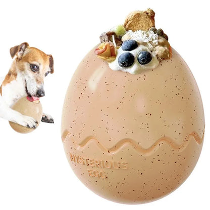Creative Dinosaur Egg Dog Treat Dispenser, Interactive Slow Feeding & Boredom Relief Toy - Bond Well Supplies