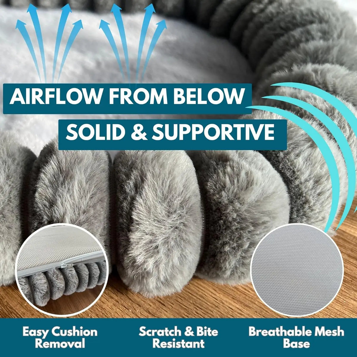 Winter Cat Window Hammock, Foldable Suction Cup Hanging Bed for Sunbathing & Resting - Bond Well Supplies