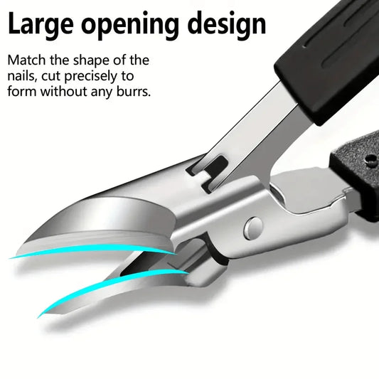 7PCS Professional Manicure & Pedicure Tool Kit, Ingrown Toenail Nipper, Thick Nail Trimmer & Foot Care Tool - Bond Well Supplies