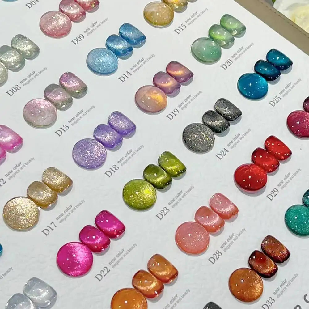 Luxury Cat Eye Gel Nail Polish Kit with Magnetic Effect