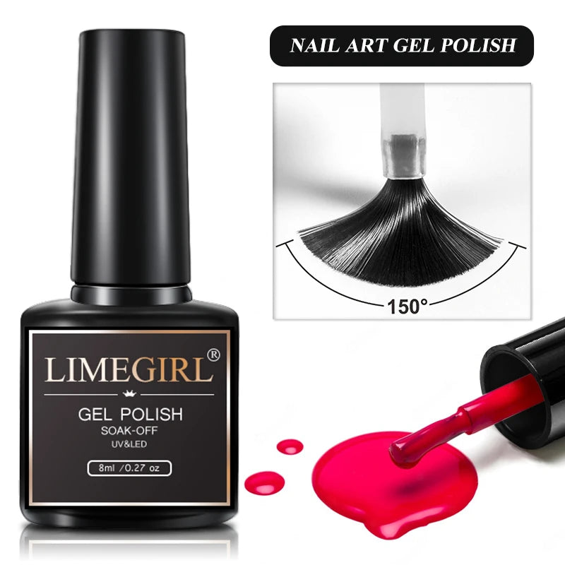 MEGIRL UV Gel Polish Set with UV Lamp & Electric Nail Drill Machine, Base & Top Coat for Manicure - Bond Well Supplies