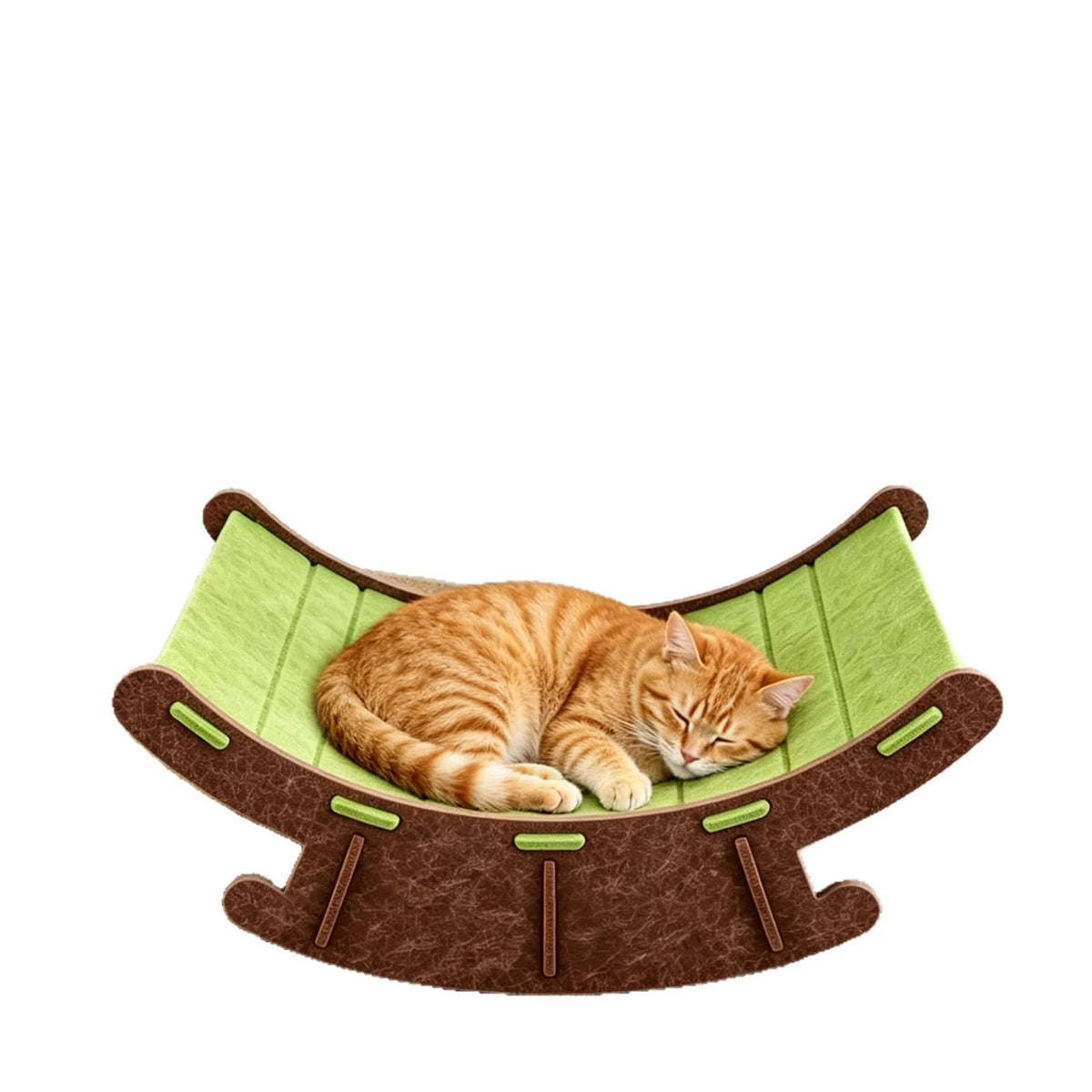 Integrated Pet Swing Chair, Cat Scratching Board & Comfortable Swing Bed for Indoor Cats - Bond Well Supplies