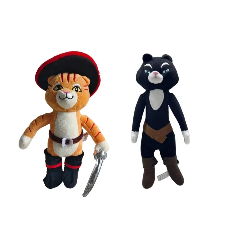 Puss in Boots Plush Toy, Kawaii Chihuahua Perrito Stuffed Animal Doll with Boots - Bond Well Supplies