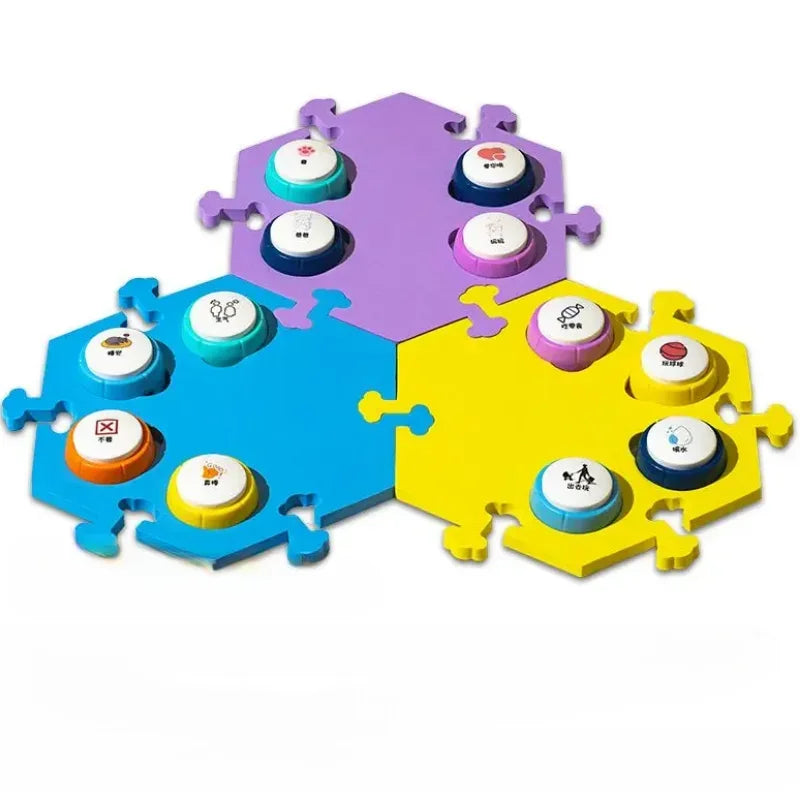 t Communication Buttons for Dogs & Cats, Recordable Voice Training Buttons & Clickers - Bond Well Supplies