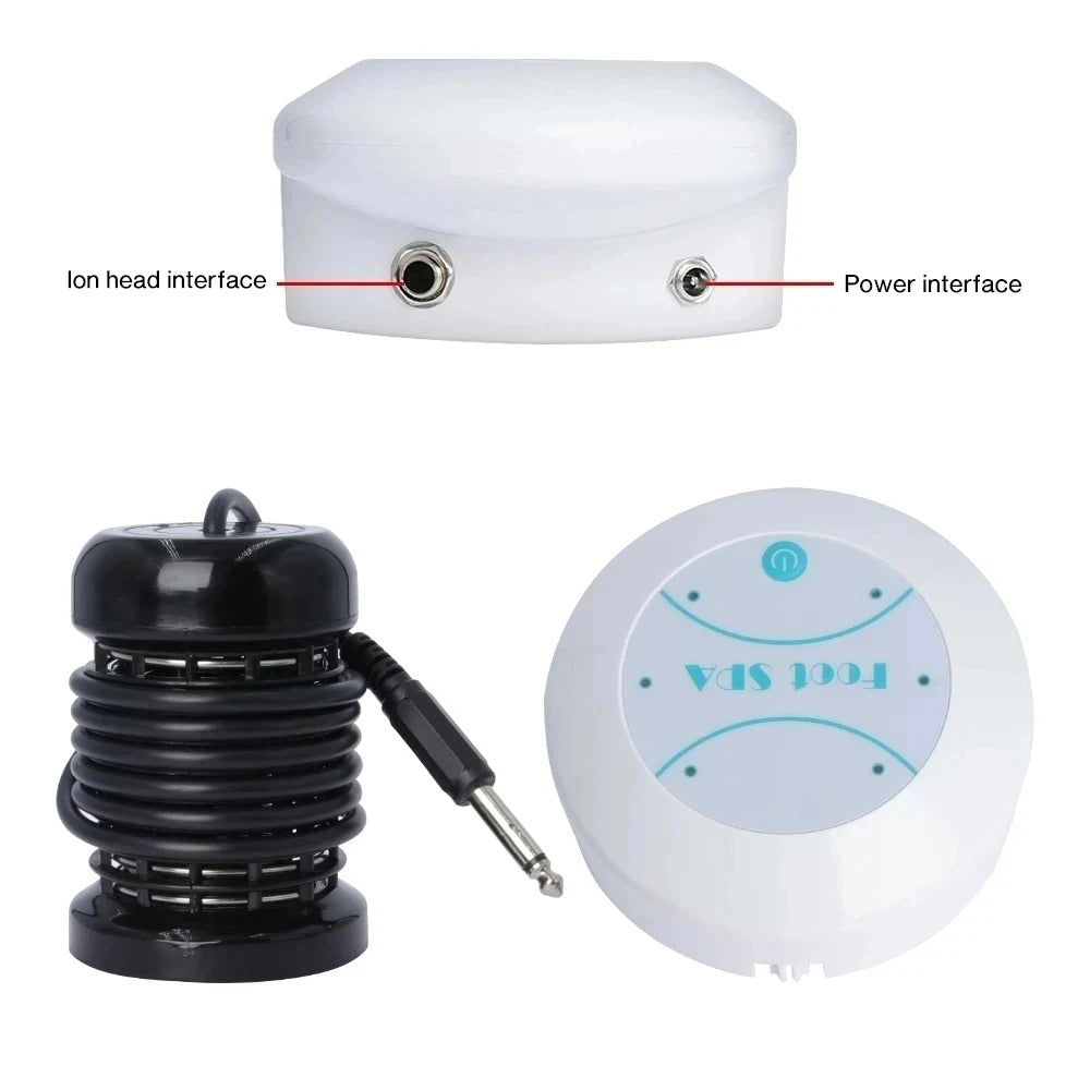 Electric Ionic Foot Spa Machine, Massage Foot Bath for Relaxation, Comfort & Home Use