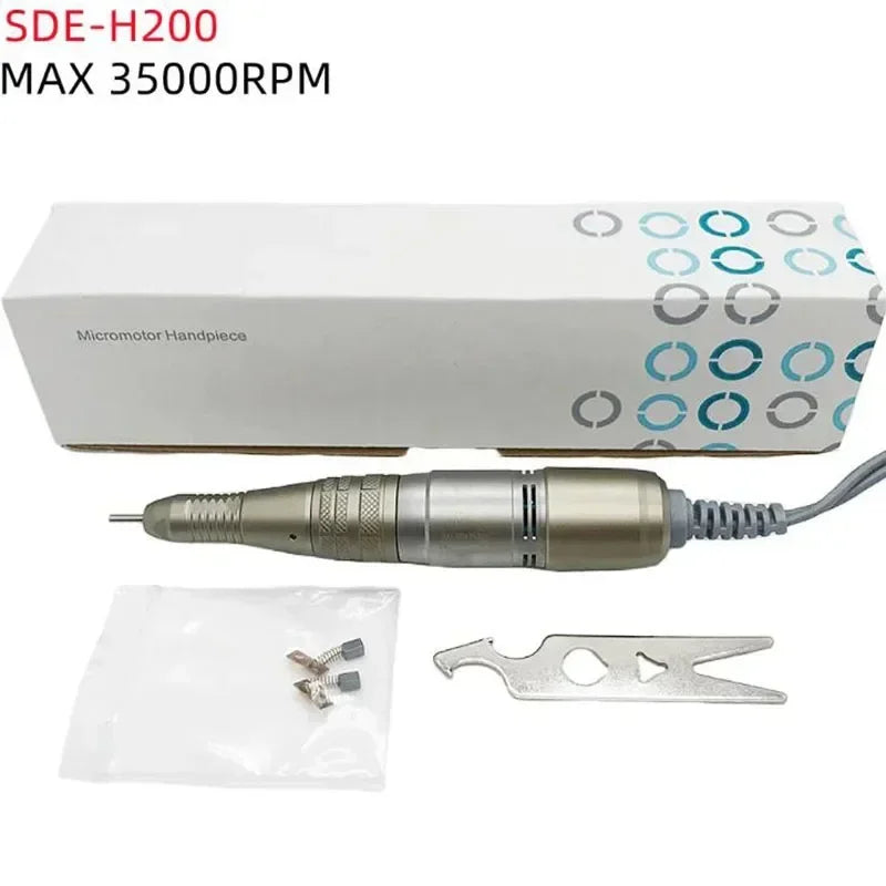 Professional Nail Drill with H200 Handpiece and Control Box