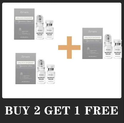 Radiant Flawless Skin Micro-Infusion Kit, 0.25mm Needle Facial Serum Applicator for Home Use - Bond Well Supplies