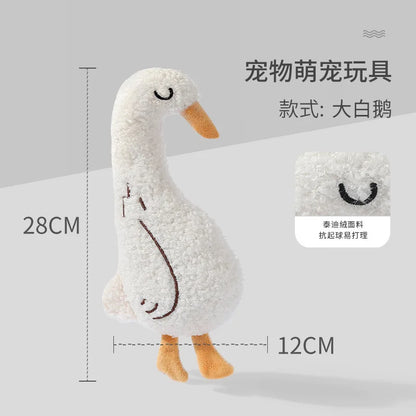 Soft Teddy Fleece Pet Toy for Cats and Dogs with Crinkle Sound