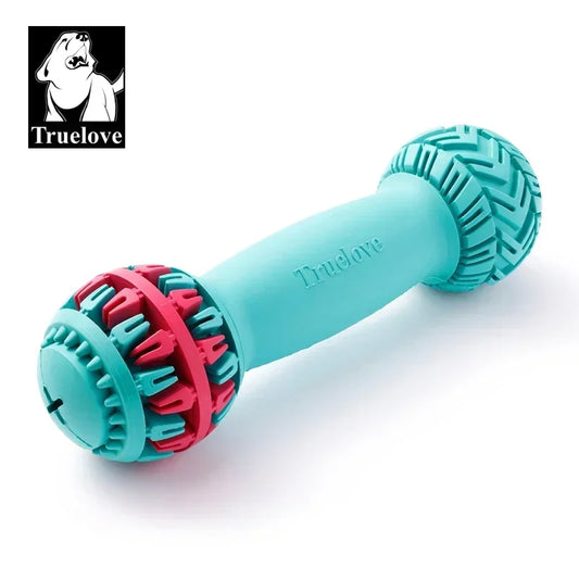 Truelove Durable Dog Treat Toy, TLT2606 Dumbbell Slow Feeder & Interactive Training Toy SEO-Optimized - Bond Well Supplies