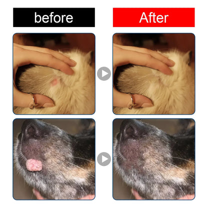 Pet Skin Care Liquid, Wart, Skin Tag & Blemish Care for Dogs & Cats - Bond Well Supplies
