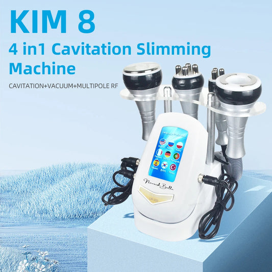 4-in-1 40K Ultrasonic Cavitation Beauty Machine for Body and Facial Care