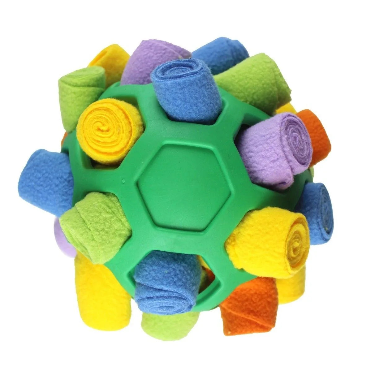 Dog Interactive Sniffing Ball, Slow Food Feeder Toy for Teeth Cleaning, Training & Enrichment - Bond Well Supplies