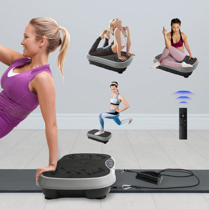 Portable Whole Body Vibration Platform for Strength, Balance and Exercise