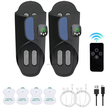 Electric Foot Massager Pad, EMS Muscle Stimulation Device for Foot Relaxation