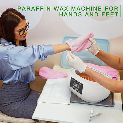 Paraffin Wax Bath Kit, 2L Wax Warmer for Hand and Foot Care Treatments