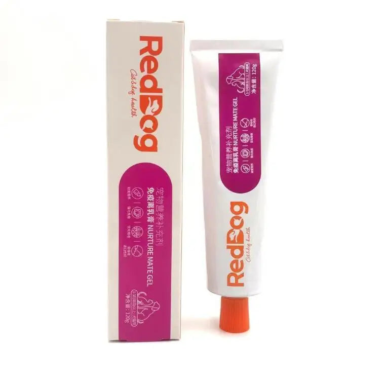 REDDOG Pet Nutritional Gel for Kittens, Young Cats & Dogs, Comprehensive Daily Nutrition Supplement - Bond Well Supplies