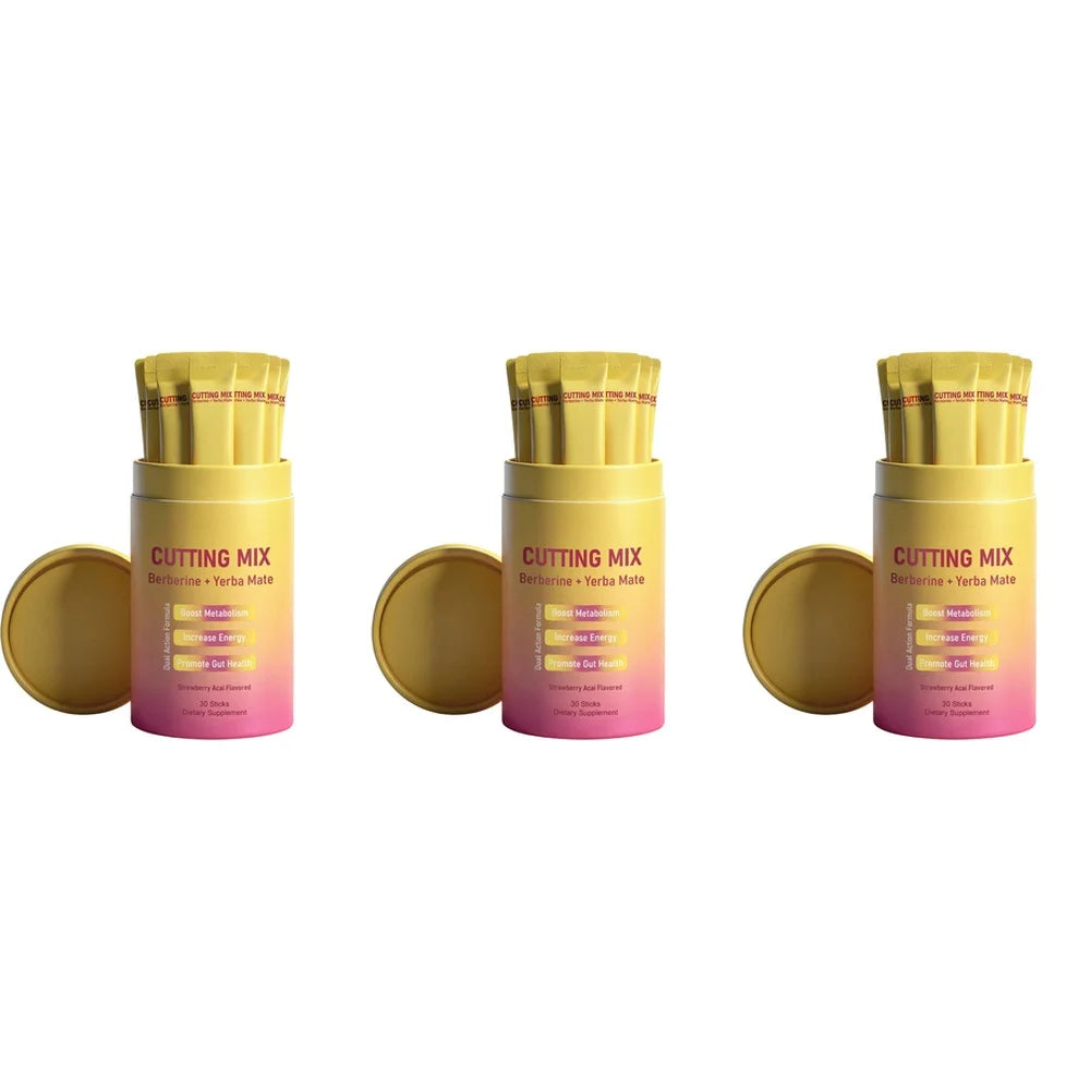 Berberine HCl Powder Drink Mix with Yerba Mate, Chromium, B6 & B12, Daily Wellness Supplement - Bond Well Supplies