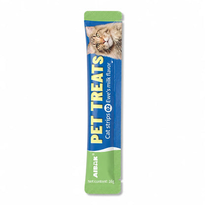 Premium Cat Treat Sticks, Soft Lickable Wet Food Snacks for Adult Cats & Kittens, Multi-Flavor - Bond Well Supplies