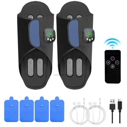 Electric Foot Massager Pad, EMS Muscle Stimulation Device for Foot Relaxation
