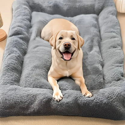 Oversized Cat & Dog Bed, Ultra-Soft Plush Rectangular Sofa Cushion for All Sizes - Bond Well Supplies