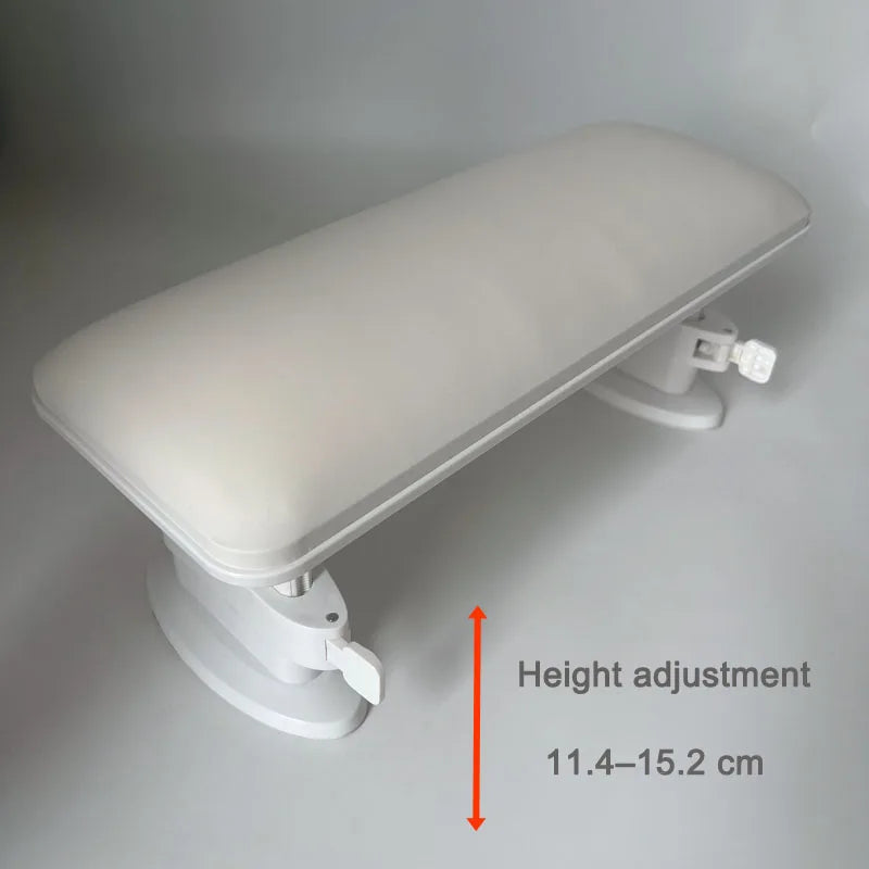 Professional Nail Tech Arm Rest, Adjustable Manicure Hand Pillow with Acetone-Resistant Cover