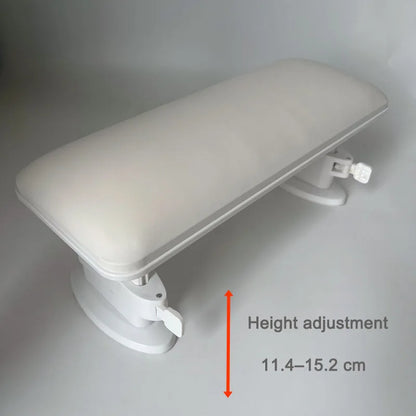 Professional Nail Tech Arm Rest, Adjustable Manicure Hand Pillow with Acetone-Resistant Cover