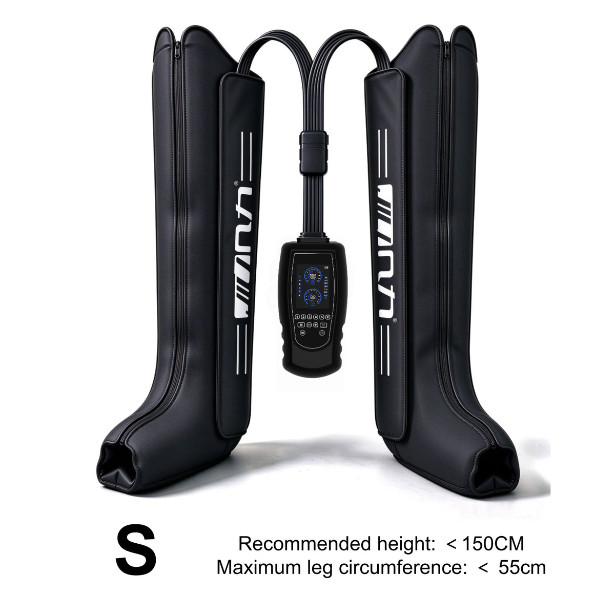JILI Pressotherapy Compression Boots, 6-Chamber Foot & Leg Massager for Home Relaxation & Recovery