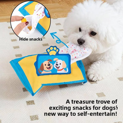 Interactive Puppy Snuffle Puzzle Toy, Food-Hiding Training Game for Mental Enrichment - Bond Well Supplies