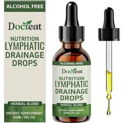 Lymphatic Support Drops, Alcohol-Free Blend with Vitamin B12 & Zinc for Lymphatic Balance & Daily Vitality, 60ml - Bond Well Supplies