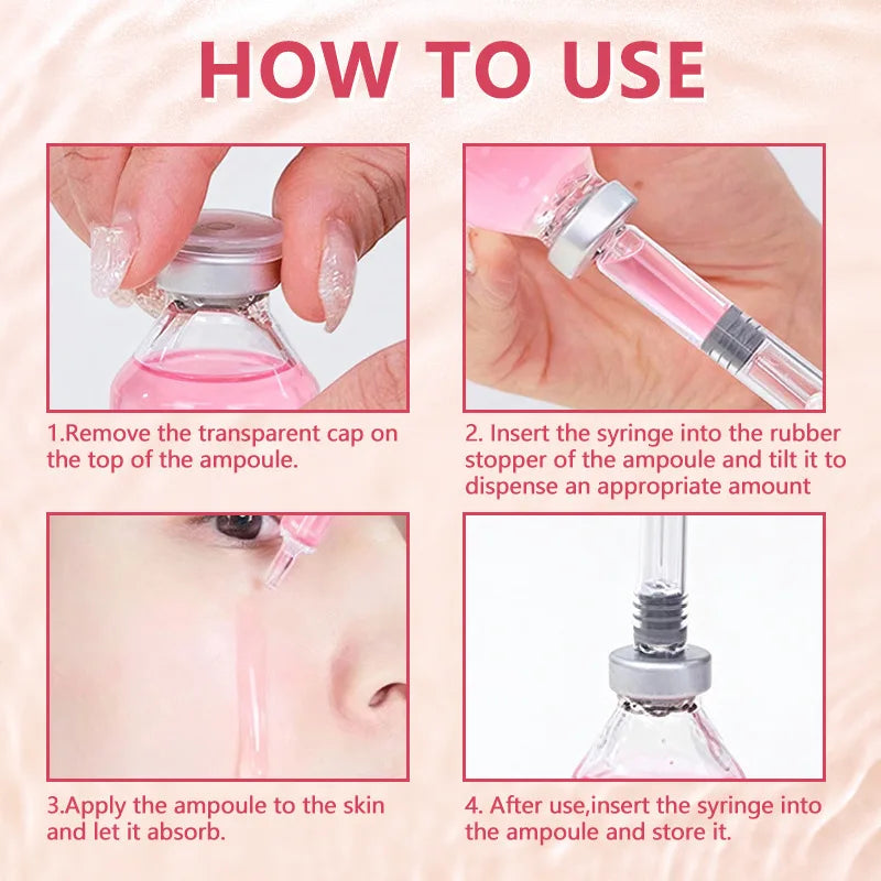 Stem Cell PDRN Ampoule Serum, Collagen Facial Essence for Hydration, Smoother-Looking Skin & Radiance - Bond Well Supplies