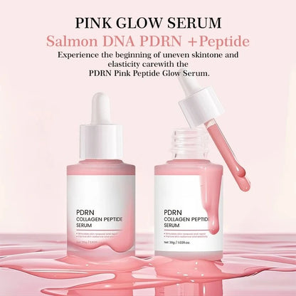 Collagen Peptide Face Serum with Salmon PDRN, Korean Beauty Essence for Skin Renewal & Smoother-Looking Skin - Bond Well Supplies