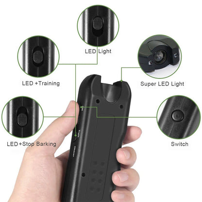 Handheld Ultrasonic Dog Training and Bark Management Device
