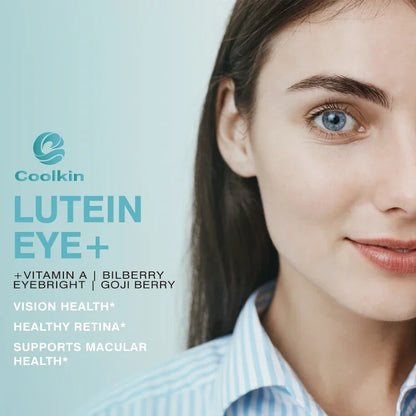 Lutein Eye Support Supplement with Vitamin A, Bilberry, Eyebright & Goji Wolfberry - Bond Well Supplies