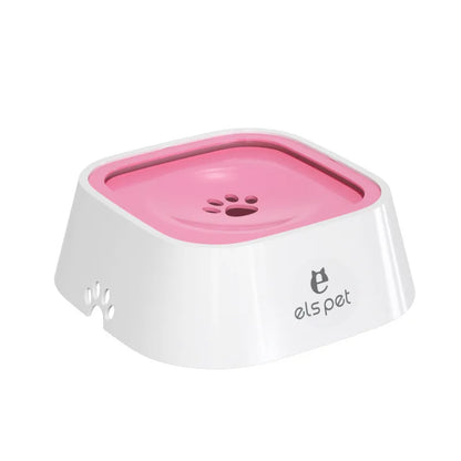 Floating Dog Water Dispenser, 1.5L ABS Plastic No-Spill Water Bowl with Non-Slip Base SEO-Optimized - Bond Well Supplies