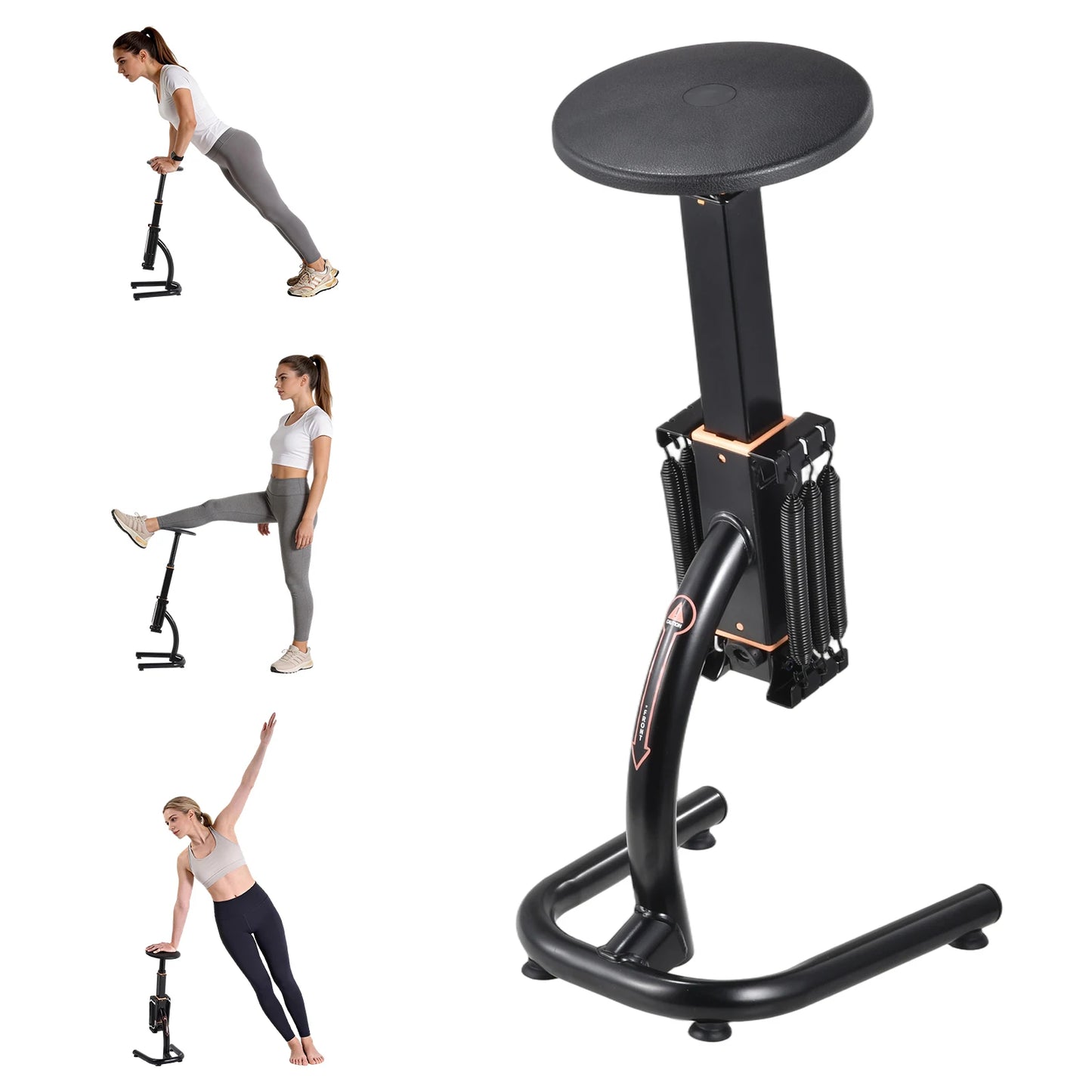 Adjustable Assisted Squat Trainer for Glutes, Legs, Hamstrings, Quads and Core Workouts
