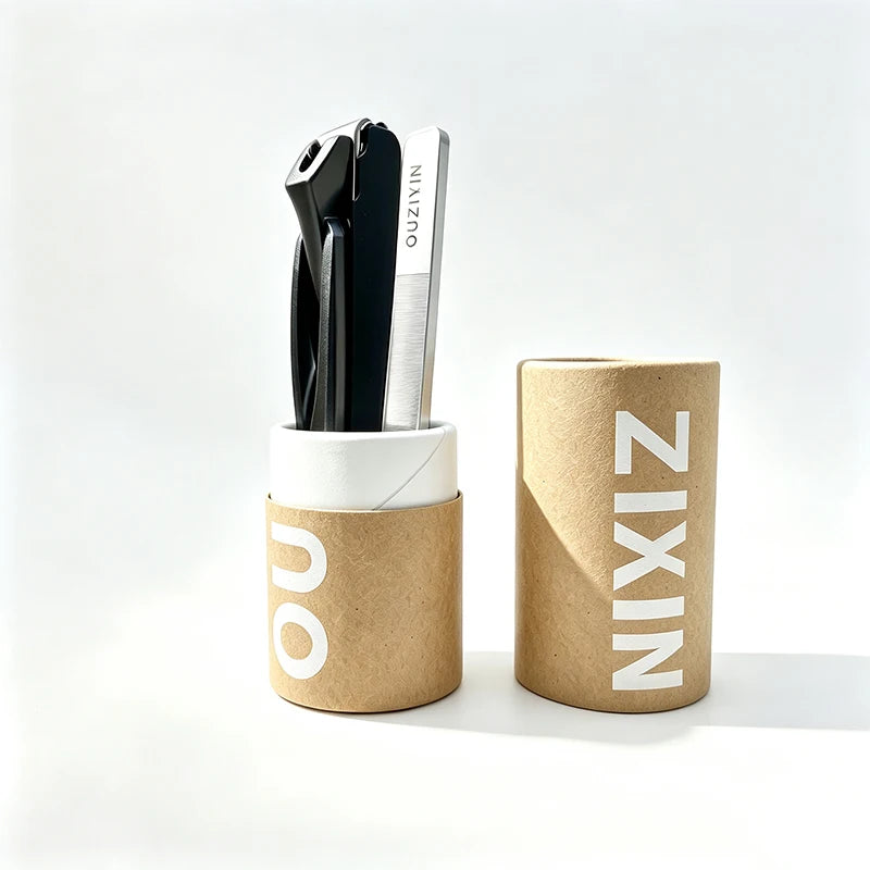 OURINER Stainless Steel Nail Clippers, Anti-Splash Nail Cutter & File Set for Manicure and Pedicure - Bond Well Supplies