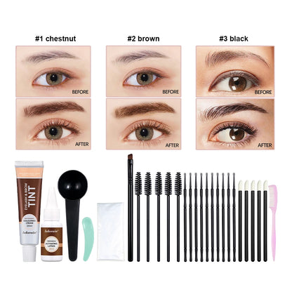 Eyelash Lift & Tint Kit, 2-in-1 Lash Perm and Brow Lamination Beauty Tool for Salon & Home - Bond Well Supplies