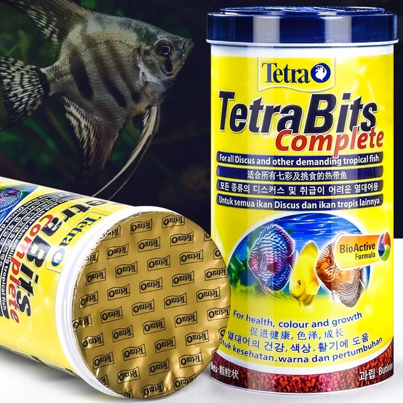 Natural Color-Enhancing Fish Food, 30g Granular Diet for German Angelfish & Tropical Aquarium Fish - Bond Well Supplies