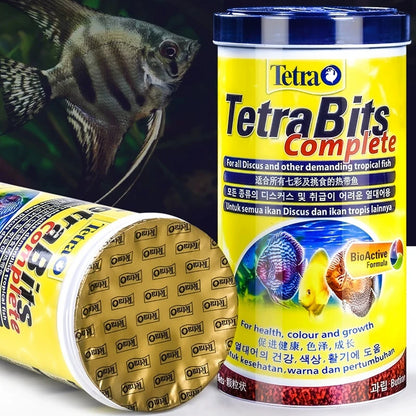 Natural Color-Enhancing Fish Food, 30g Granular Diet for German Angelfish & Tropical Aquarium Fish - Bond Well Supplies