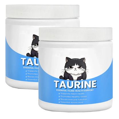 Cat Taurine Supplement Powder, Amino Acid Support for Heart & Vision Health, 100 Grams - Bond Well Supplies